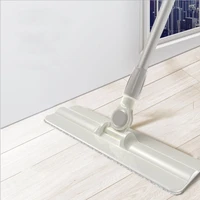 flat mop household tile floor one to sweep dry wet dual use mop artifact wood floor small dust push mop home floor cleaning