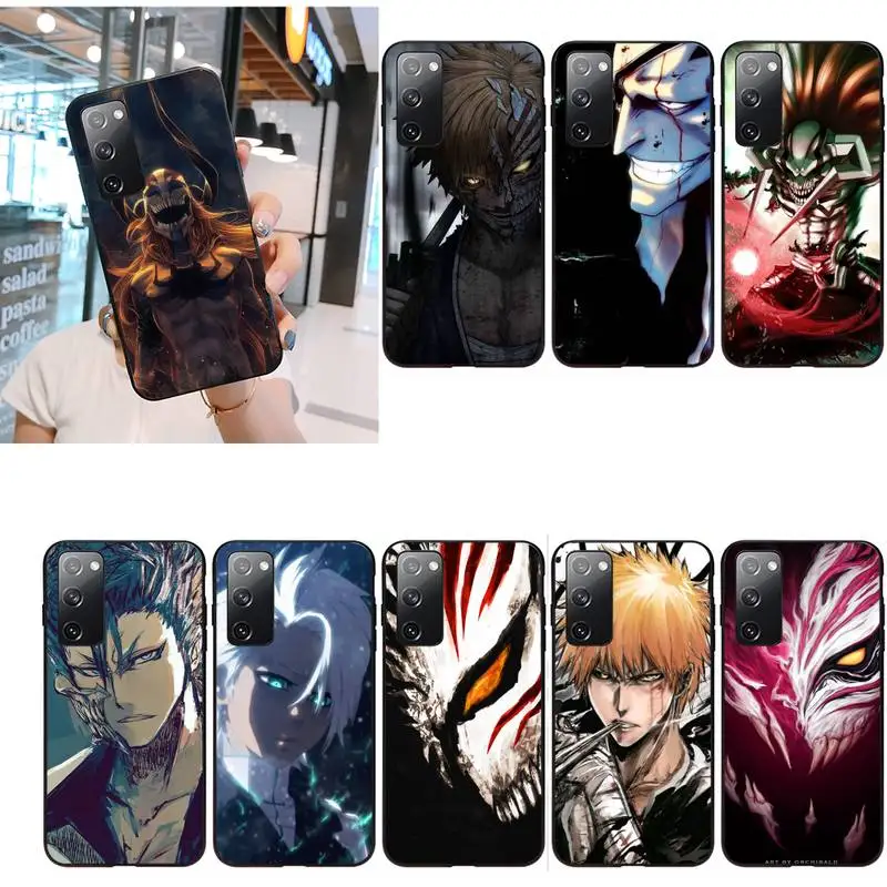 Чехол для телефона с аниме bleachs для Samsung Galaxy S10 S20 S21 Note10 20Plus Ultra Shell