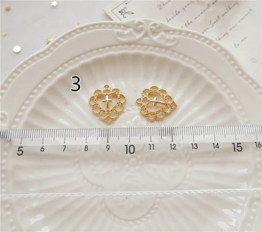 

100pcs Nail Accessories Hollow Design Catcher Arrow DIY Earrings Necklace Headdress Lolita Handmade Material Finger Accessories