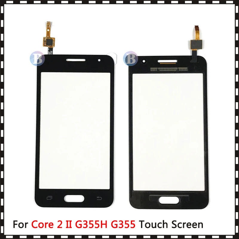 

10Pcs/lot 4.5" For Samsung Galaxy DUOS Core 2 II SM-G355H G355H G355 G355M Touch Screen Digitizer Sensor Outer Glass Lens Panel