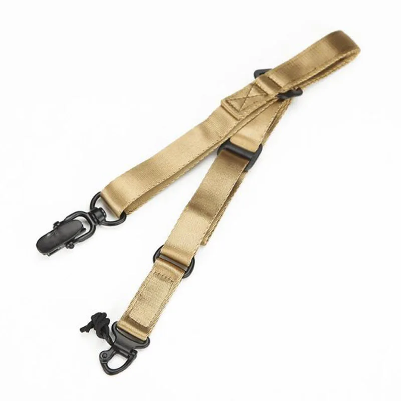 

Tactical 2 Points Rifle Sling AR 15 AK 47 Gun Sling Rope Airsoft Bungee Belt Shoulder Strap Shotgun Sling Hunting Accessories