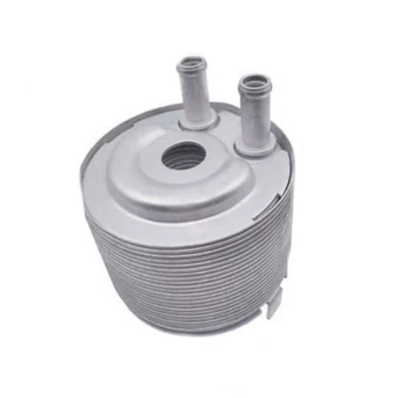 

1x автомобильный масляный радиатор для Nissan, материал смешанного цвета, серебристый, длина стандарта OE 213055X00A