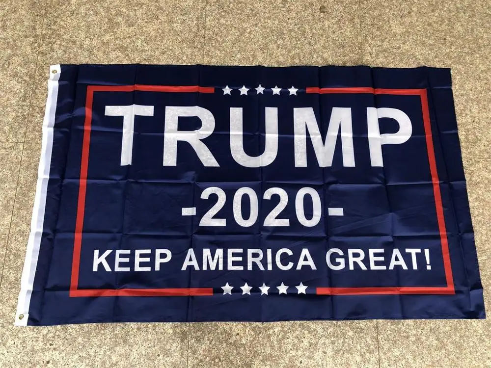 Дропшиппинг флаг Трампа 2020 сохранить Америку большой Дональд президент США 150x90