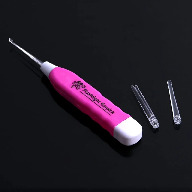 H7JC 1PC New Ear Pick Wax Remover Cleaner Curette Gadget With LED Flashlight Light | Красота и здоровье
