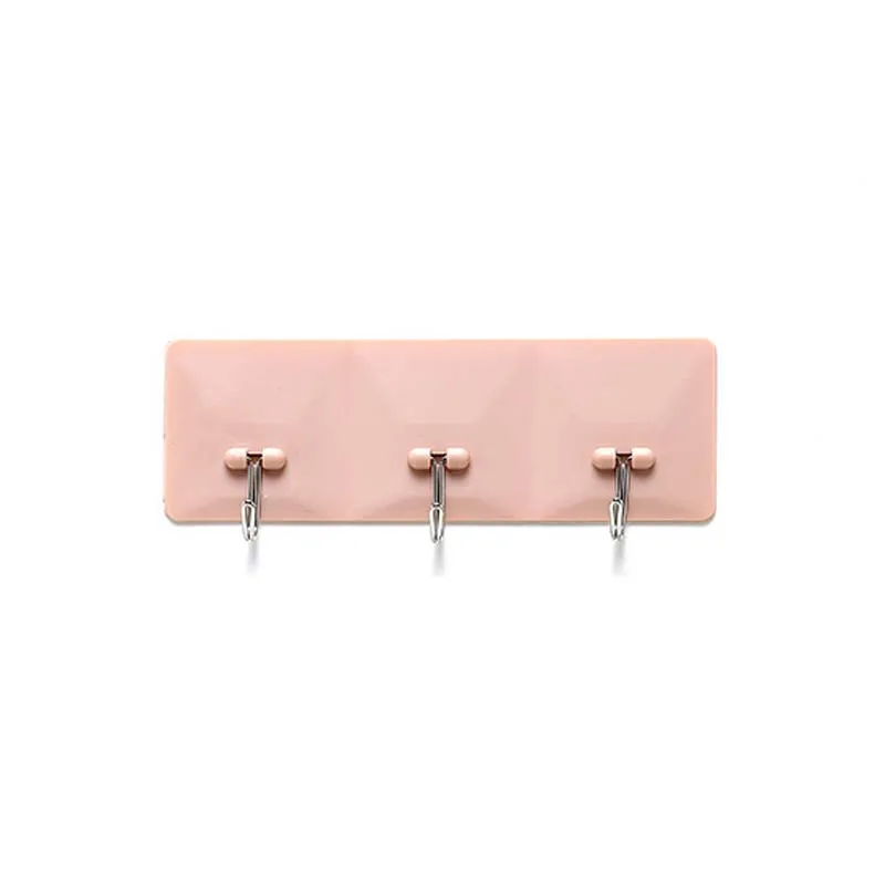 Pink Кухонный стеллаж для хранения, держатель для чашек, подвесной крючок, вешалка, многофункциональные аксессуары для дома, инструменты для приготовления пищи, хранение полотенец - Цвет: Pink