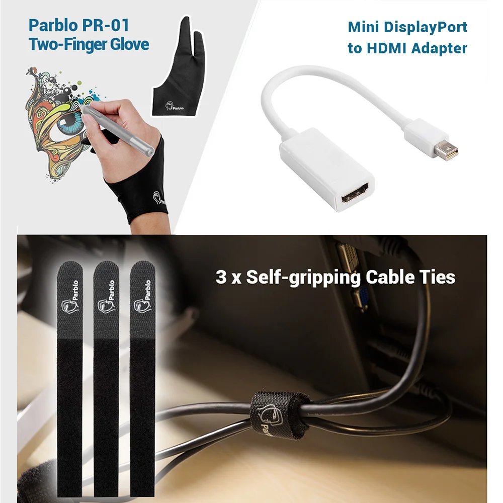 Parblo Coast22 21 5 дюймовый графический планшет монитор ips ЖК-экран Беспроводная ручка