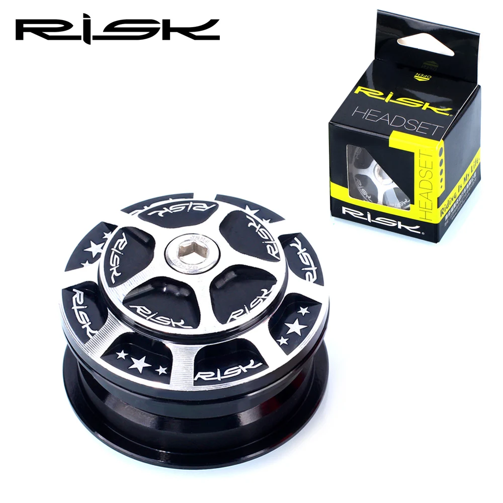 Риск MTB велосипед дорожный гарнитура 44 мм чаша группа CNC 1 1/8 &quotпрямая трубка 28 6