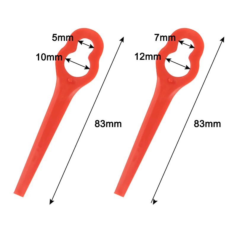 Экономичная косилка пластиковый резак Замена триммер для сада принадлежности