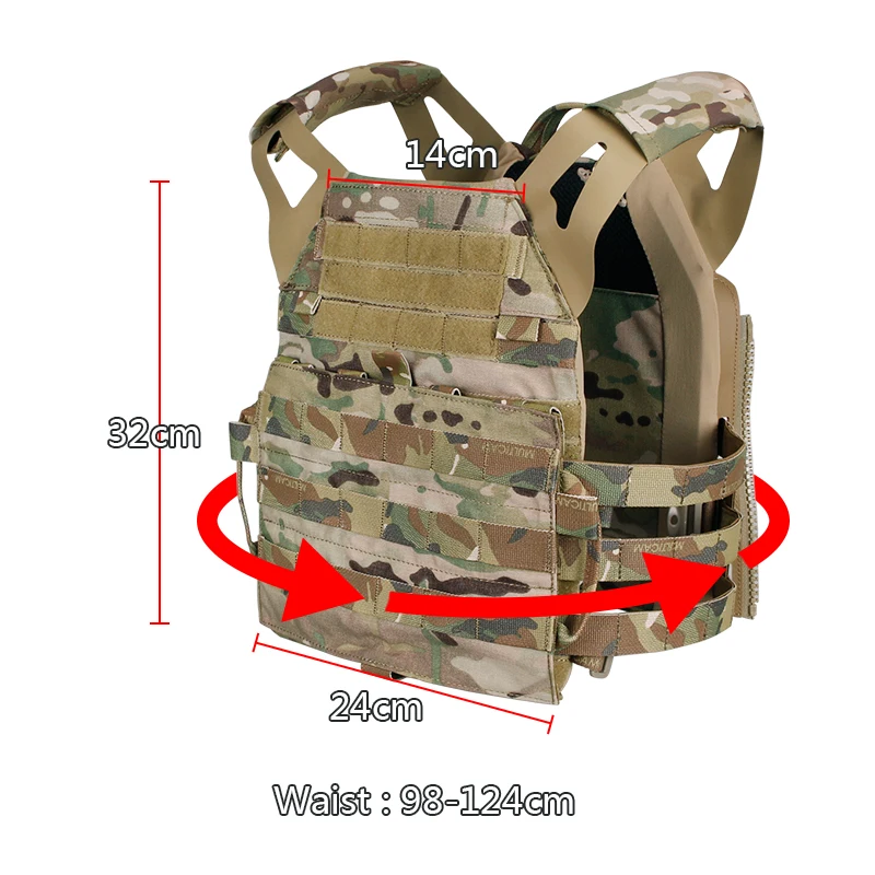 TMC Rasputin Gen2 Jim Pate Carrier тактический жилет с облегченной модульной системой переноски