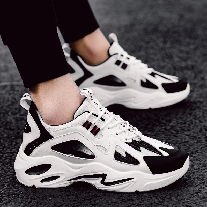 Новая спортивная обувь для мужчин Спортивная Уличная удобные дышащие кроссовки