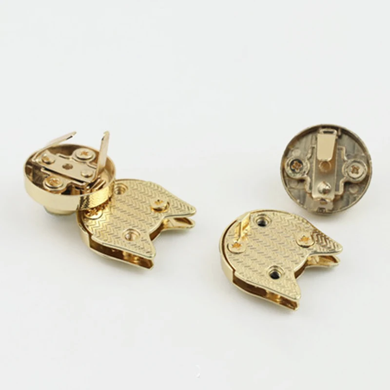 

1pcs Metal Cat Shape Turn Lock Fashion Cute Lock Clasp Leather Craft Women Bag Handbag Shoulder Bag Purse DIY Hardware