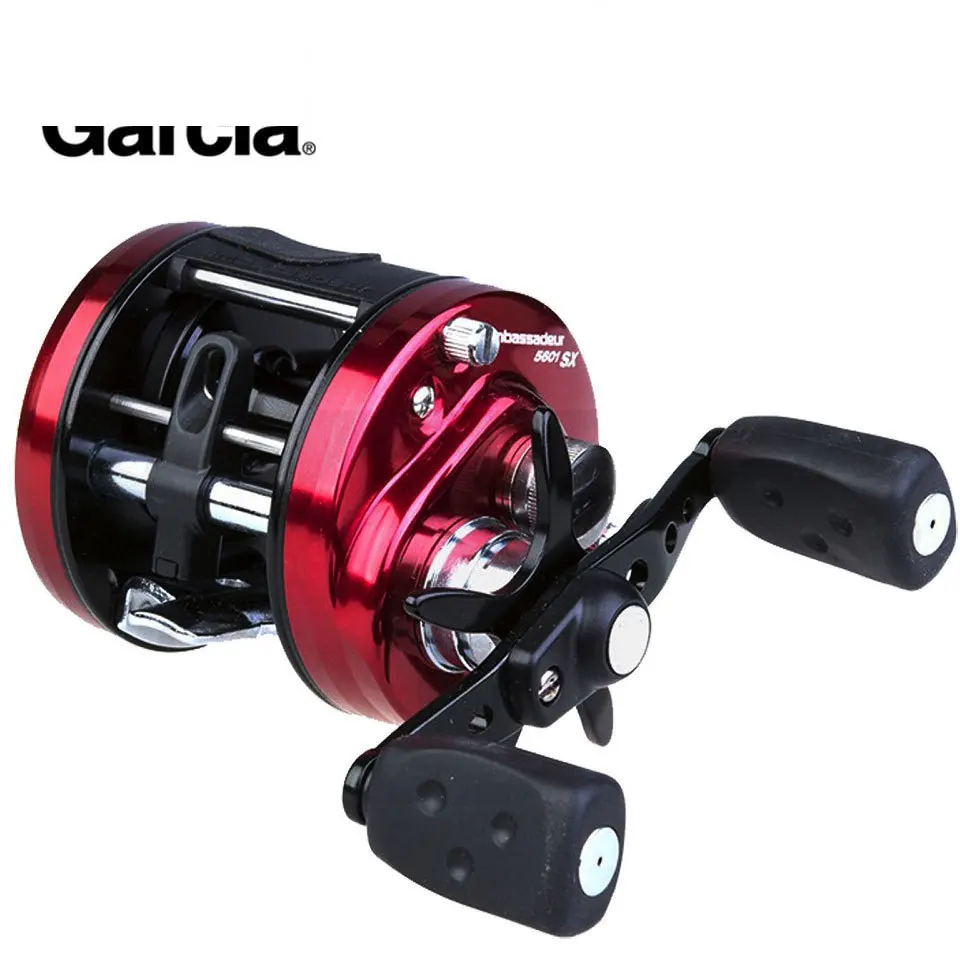 Abu Garcia Драммен SX круглый AMBSX 5 3: 1 соотношение 12.5LB/5 6 кг Макс Перетащите 4 подшипник