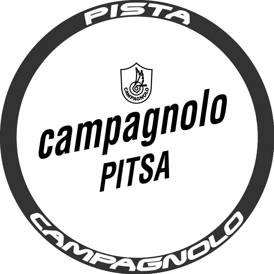 Набор наклеек на два колеса для 8x Campagnolo Pista фиксированная передача велосипедные