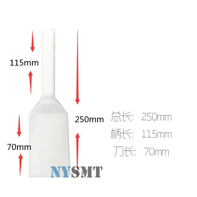 Олово паста SMT нож для смешивания Пластик скребок смола паяльная мешалка |