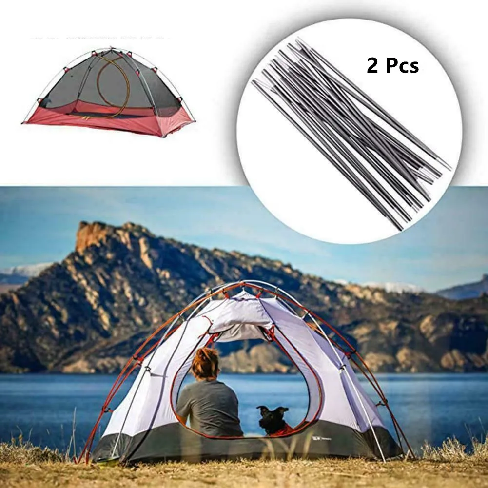 

Outdoor Camping Replacement Rod Sturdy Fibreglass Tent Poles For 2-4 People Tent Camping Hiking Tent & Canopy Accessories