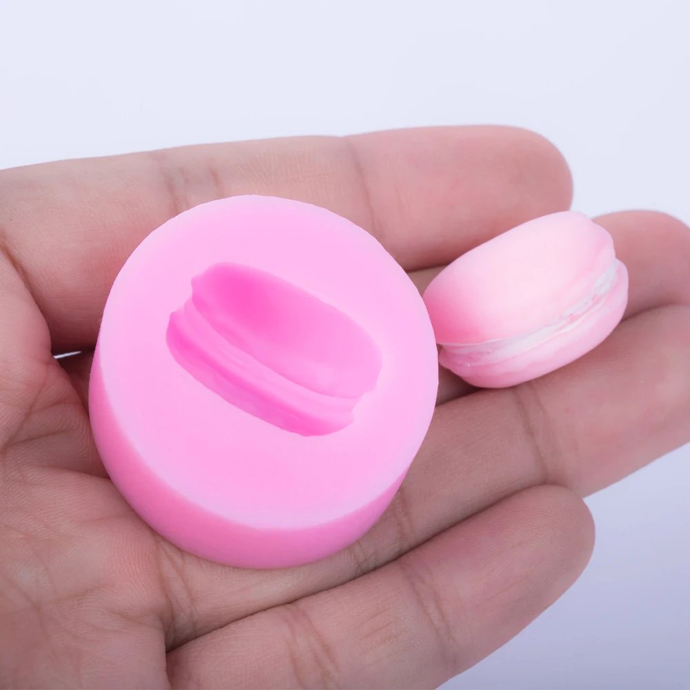 YF083 макарун силиконовая форма полимерная для торта украшения конфеты смолы глины