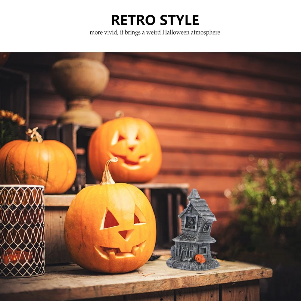 

1pc Resin Haunted House Adornment Home Decoration (Assorted Color)