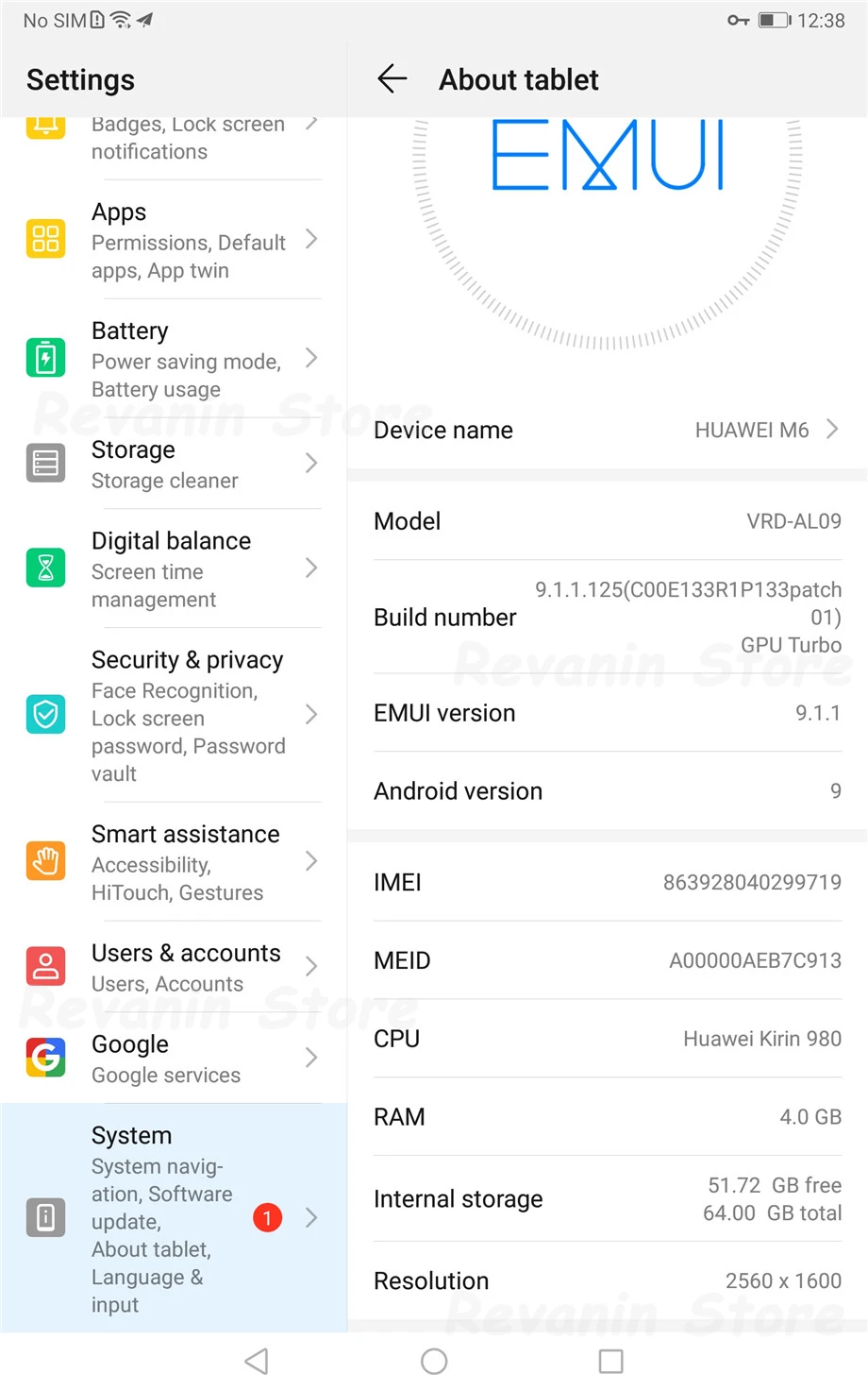 huawei Mediapad M6, 8,4 дюймов, 4 ГБ, 64 ГБ, wifi, планшетный ПК, Kirin980, четыре ядра, Android 9,0, Google play, 6100 мАч, type-C, 2560x1600