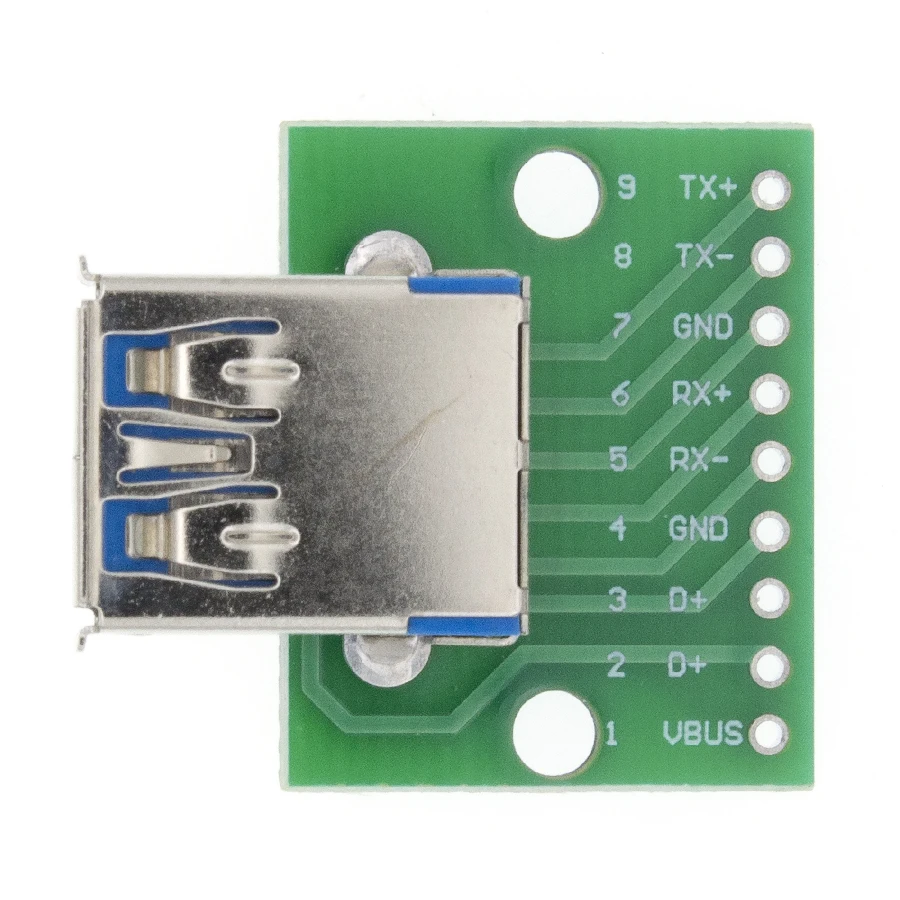 10 шт. USB разъем/MINI MICRO USB для DIP адаптер 2,54 мм 5pin Женский Разъем b Тип USB2.0 Женский PCB конвертер USB-01