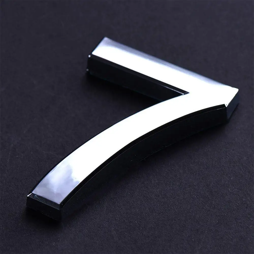 Цифровой стикер с цифрами табличка на дверь для дома отеля адрес светодиодные