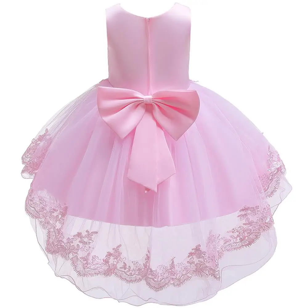 Детская одежда для девочек элегантная Свадебная обувь с жемчугом лепестками