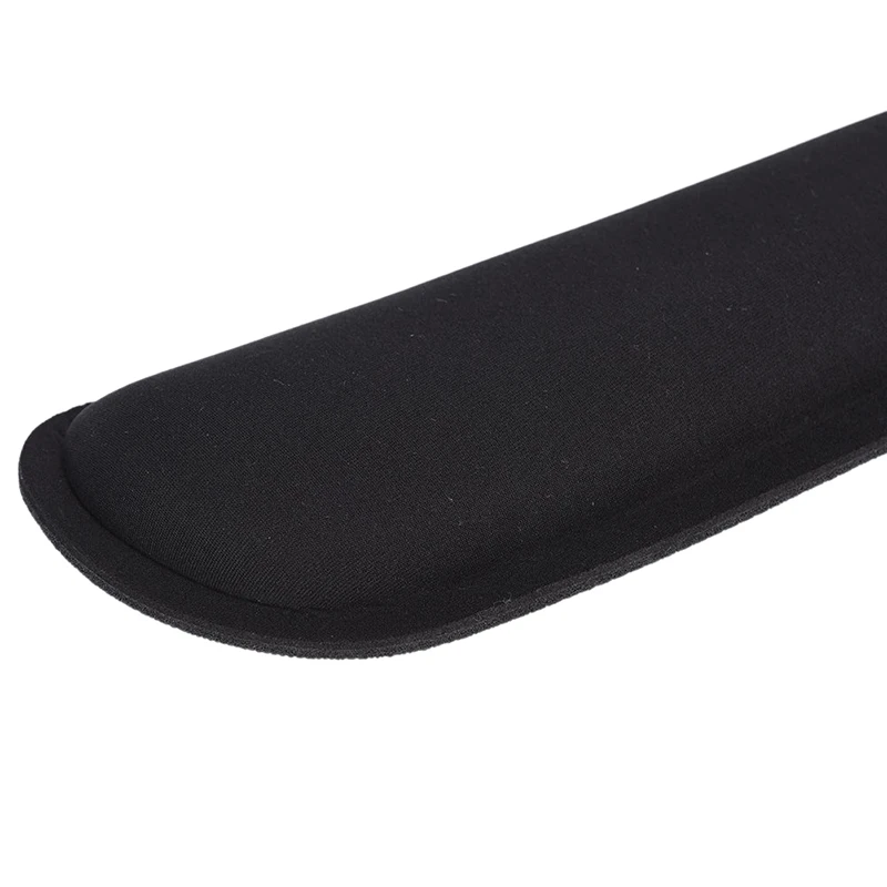 

1PC Useful Black Gel PC Keyboard Platform Hands Wrist Rest Support Comfort Pad TR Keyboard Wrist Gel Cushion