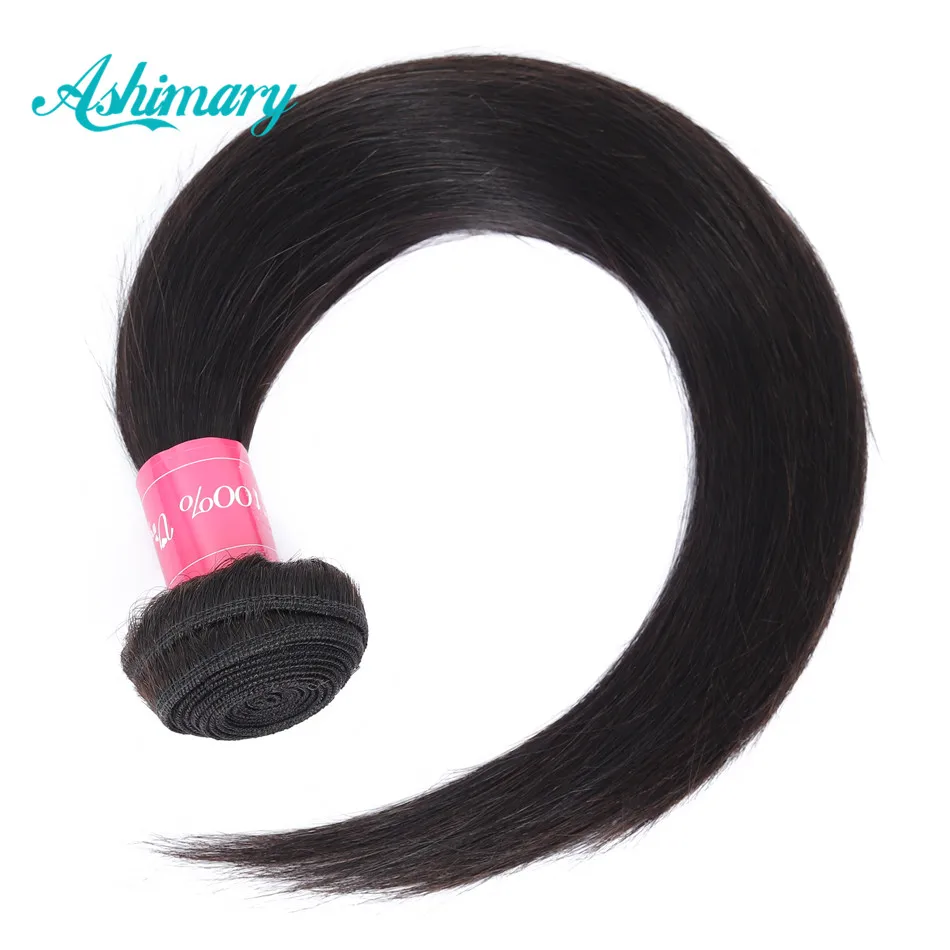 Волосы Ashimary перуанские прямые волосы Remy 4 пучка 1/3 шт./лот 8-28 дюймов для