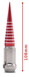 12-1.5 20 шт. гайка колеса из легированной стали 12*1,5/12*1,25 для Mitsubishi Honda Toyota hyundai - Название цвета: 12-1.5