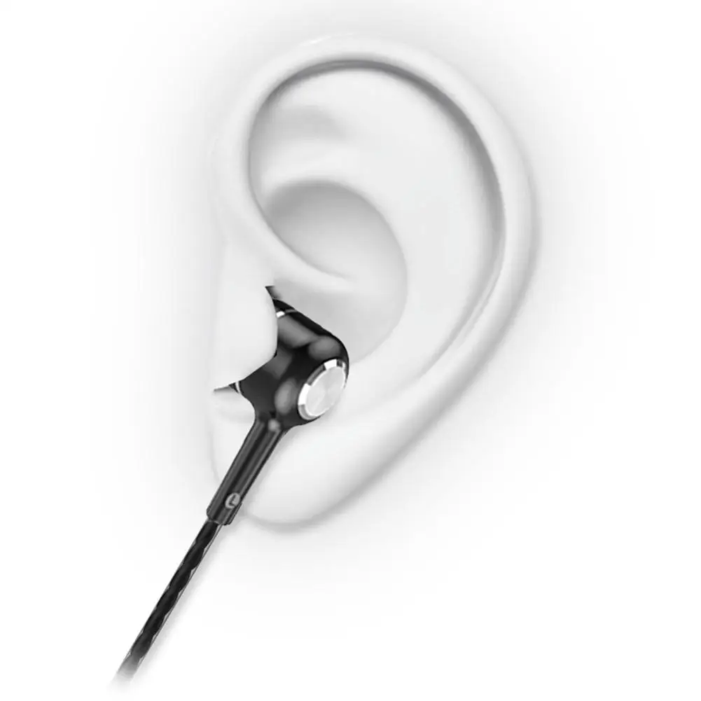 EOR V5 портативные Hi Fi стерео наушники вкладыши спортивные проводные с микрофоном