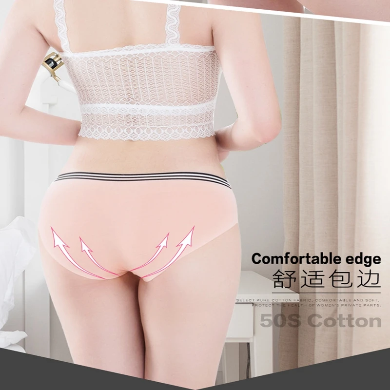 Новое Стильное женское сексуальное нижнее белье стринги хлопковое трусики