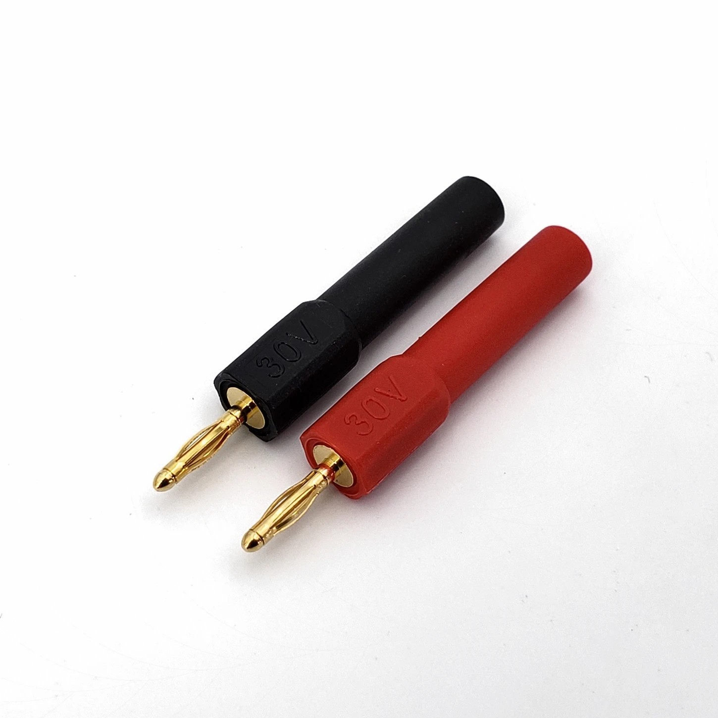 10 шт. позолоченный 2 мм мини штекер банан к 4 гнездовой разъем