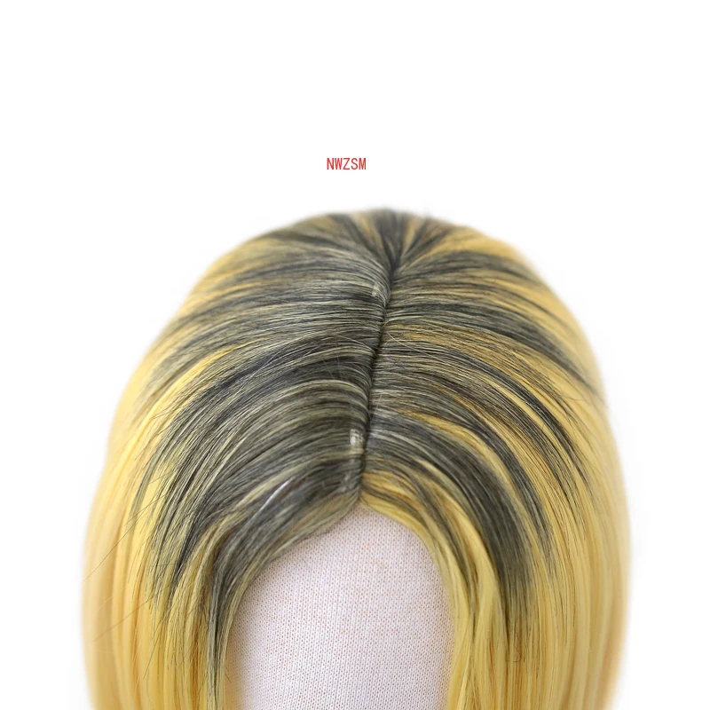 

Haikyuu!! Nekoma Kenma Kozume Short Wig Cosplay Costume Heat Resistant Synthetic Hair Haikiyu Carnival Party Wigs