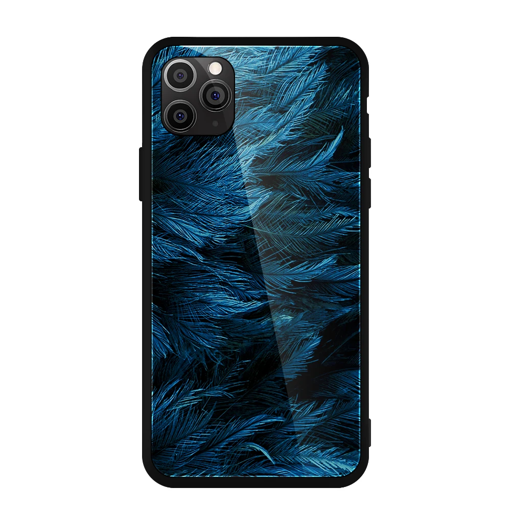 05 Чехол для iPhone XS Max XR X 8 11 Pro Max, силиконовый тонкий чехол, закаленное стекло, звездное небо, для iPhone 8, 7 Plus, 6, 6 S, 8 Plus, 11 Plus, чехол - Цвет: 05