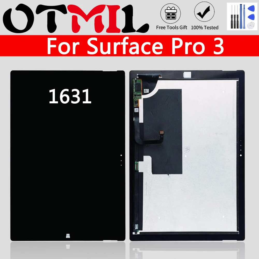 Оригинальный 12 1 для Microsoft Surface Pro 3 1631 LCD сенсорный экран дигитайзер TOM12H20 v1.1 v1.0
