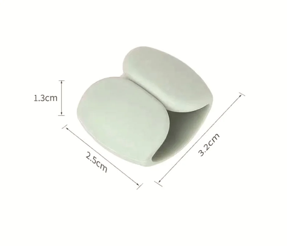 

4pcs/lot Portable Reusable Cable Clips Charger Cord Organizer Earphone Line Tidy Holder Cable Management Winder