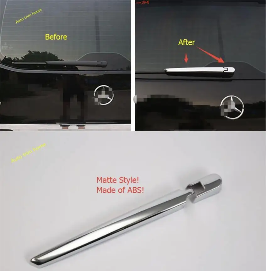 Хромированная задняя крышка стеклоочистителя Lapetus 2 шт. подходит для Mercedes Benz V Class