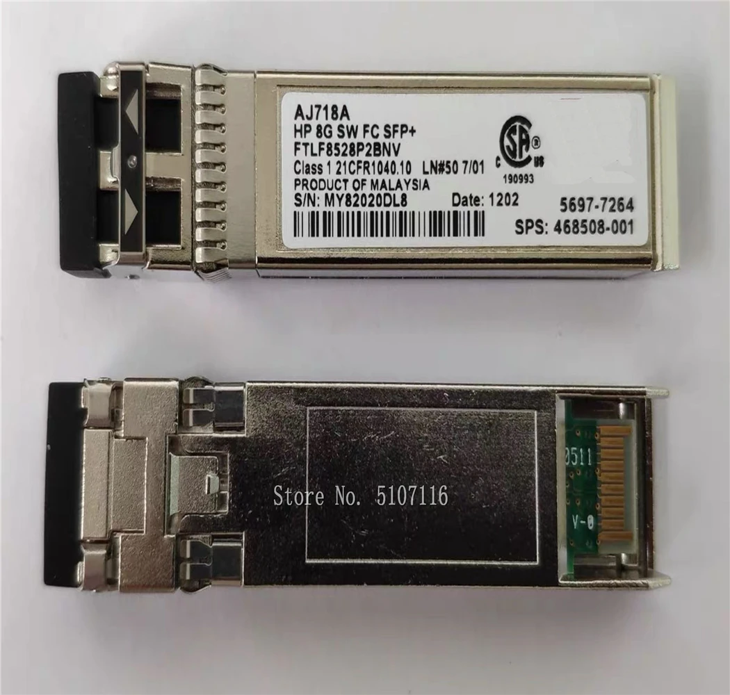 

Original For AJ718A AFBR-57D7APZ-HP4 468508-001 multimode SFP+ fiber optic module Fully tested