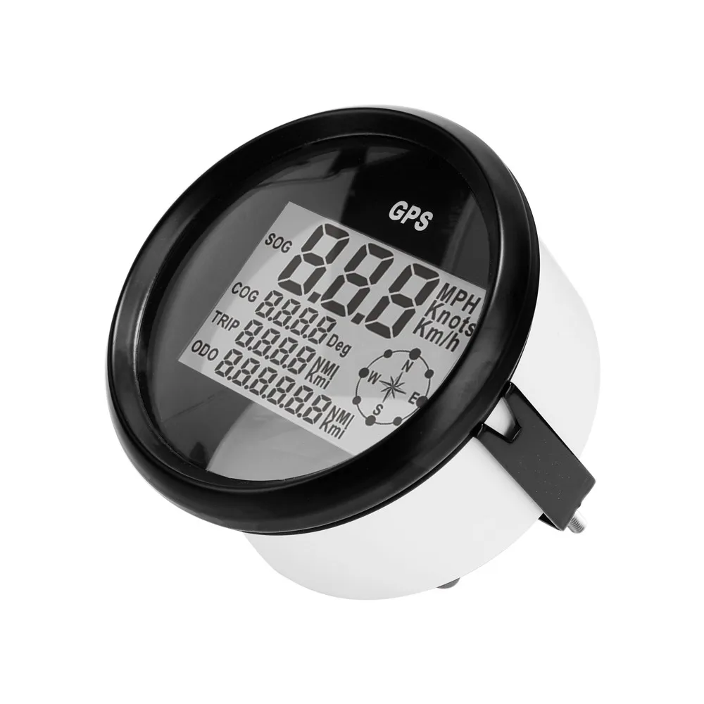 Водонепроницаемый Спидометр с ЖК дисплеем и подсветкой 85 мм|Приборы для