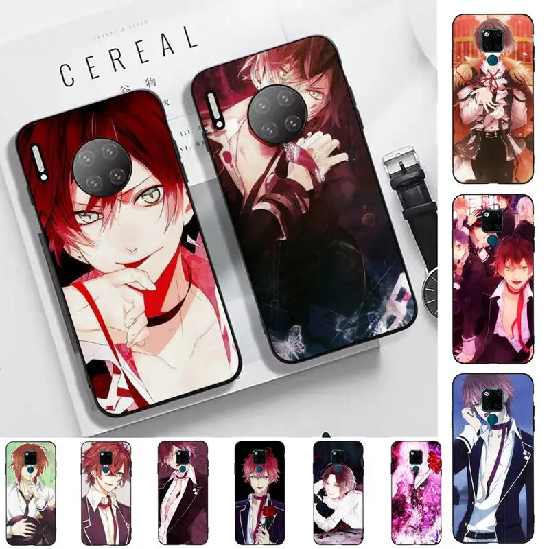 

FHNBLJ Anime Diabolik Lovers Phone Case for Huawei Mate 20 10 lite pro X Honor paly Y 6 5 7 9 prime 2018 2019