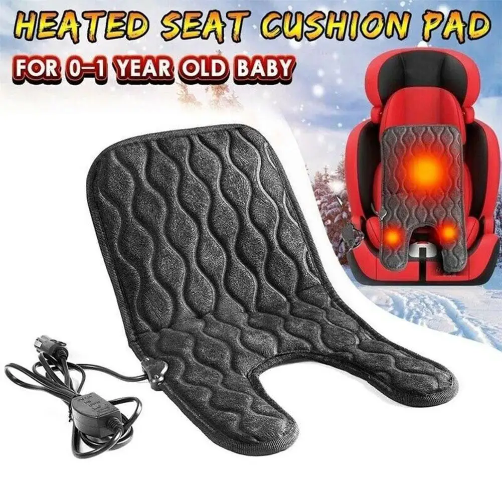 

Child Heating Cushion Car Baby Car Seat Cover 12V Child Cover Car Heating Safety Winter Seat Child Heating Seat Baby Pad Cu L3S7