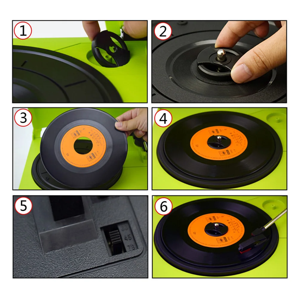 2 шт. грамофон музыкальная домашняя виниловая запись заменитель адаптера аудио