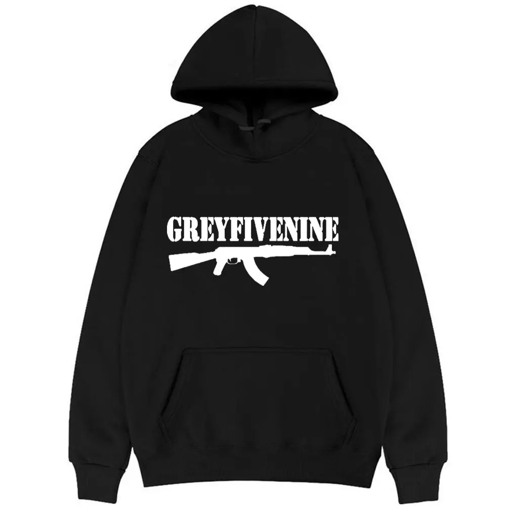 

Greyfivenine Font Oversized Harajuku Print Hoodie Personality AK47 Graphics Hoodies Men Loose Tops Women Cool Coat 2021 Man Gift