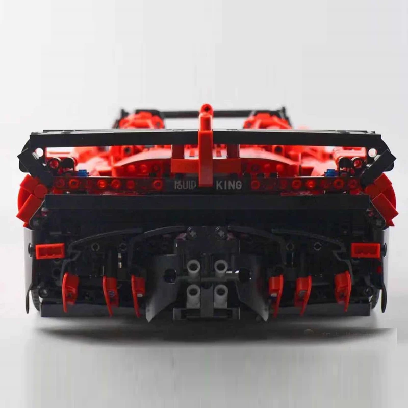 Technic 13079 приложение RC автомобиль MOC-10559 Veneno Roadster с функцией двигателя строительные блоки кирпичики игрушки подарок для детей