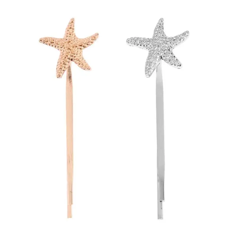 1 шт. модные милые женские заколки для девочек морская звезда шпильки с жемчугом
