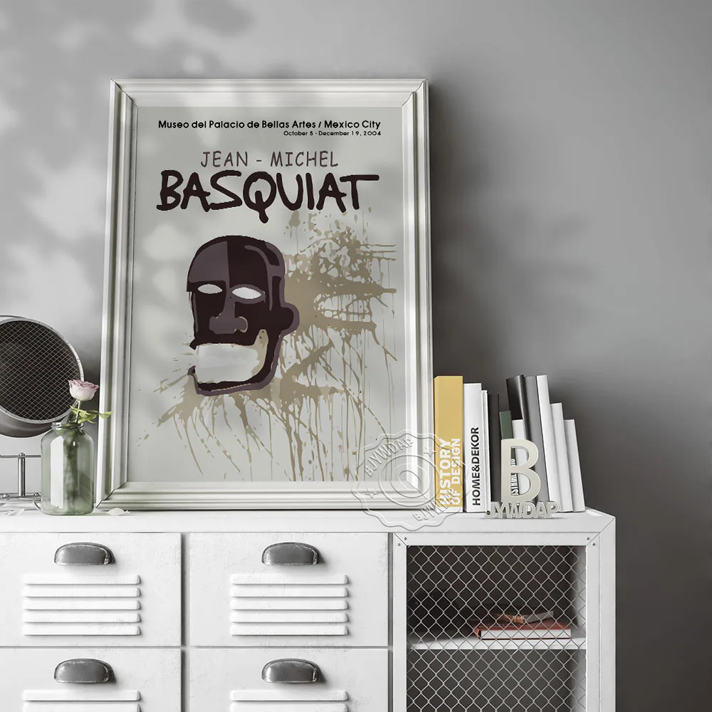 

Jean Michel Basquiat Art Exhibition Poster, Basquiat Black Face, Basquiat Art Prints, Abstract Art, High Quality Home Wall Decor