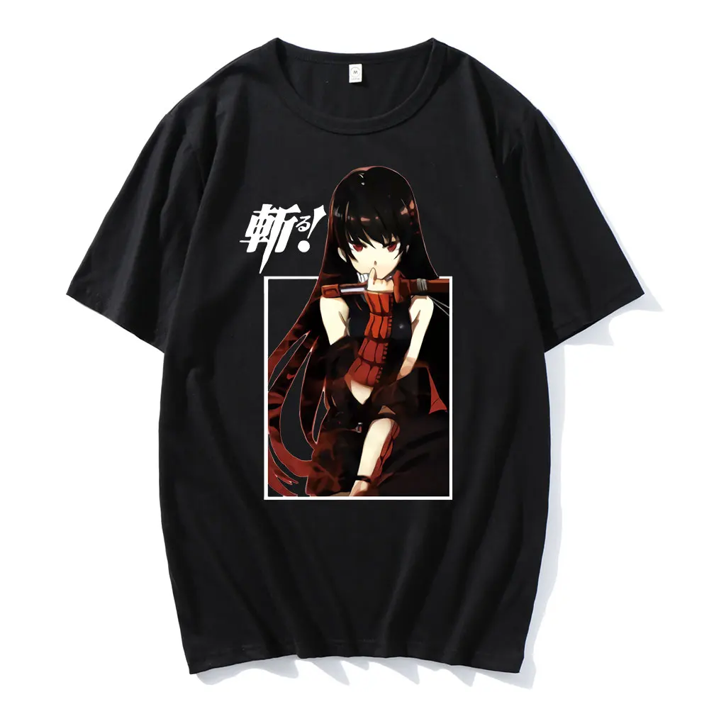 

2021 Hot Sale Casual Cotton Oversize Daily Tee Tops Anime Akame Ga Kill Printed O-Neck Fashion Shirts Funny Comfortable T-Shirts