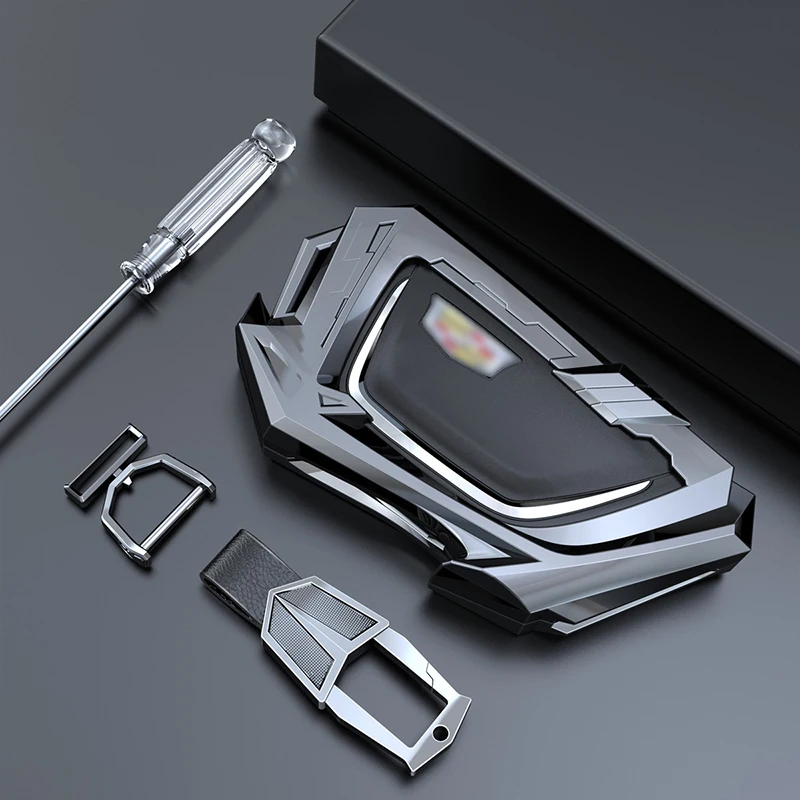 

Car Key Cover Protective Shell Is Suitable For Cadillac CT4 CT5 XTS ATS-L CT6 XT4 XT XT6 Escalade CTS SLS XLR XLR Accessories