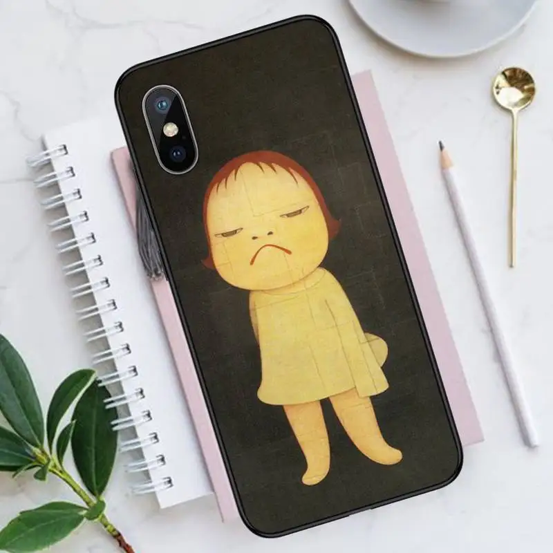 

japan Yoshimoto nara cartoon girl Phone Case for iPhone 11 12 mini pro XS MAX 8 7 6 6S Plus X 5S SE 2020 XR