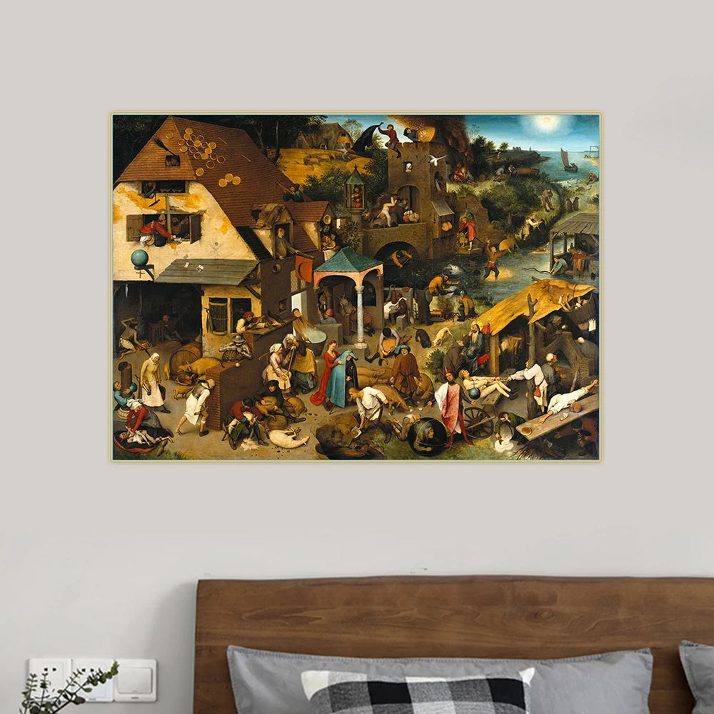 

Картина на холсте Citon «Нейдерландышские присборы»