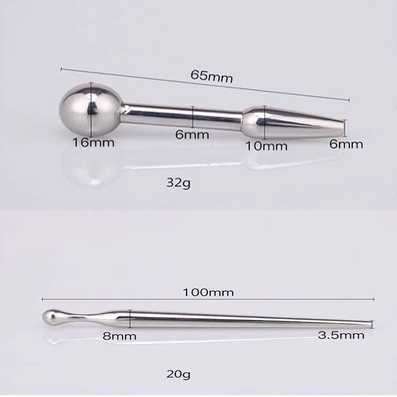 Пробка для пениса из нержавеющей стали уретральный зондирующий катетер